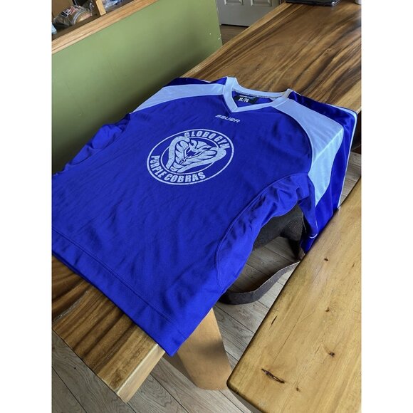 Dodgeball Globo Gym Purple Cobras Men’s Bauer Jersey Size XL - Picture 2 of 14